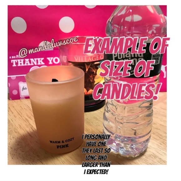 💗VS PINK FRESH & CLEAN SCENTED CANDLE - Picture 4 of 5